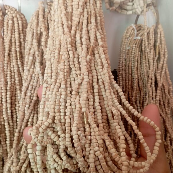 4mm Gol Beads Mala – 1 Round