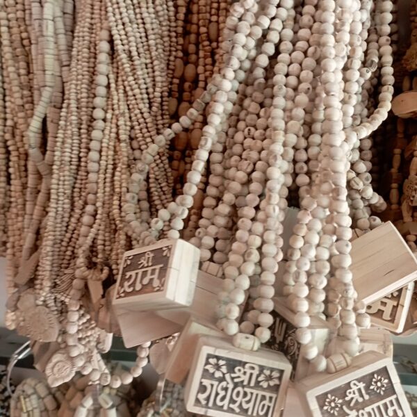 Bhaktamal Ram and Radheshyam Design Tulsi Mala – 1 Round