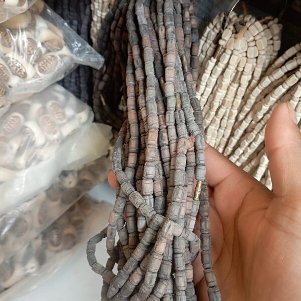 Black Chora Dana Design Tulsi Mala - 1 Round