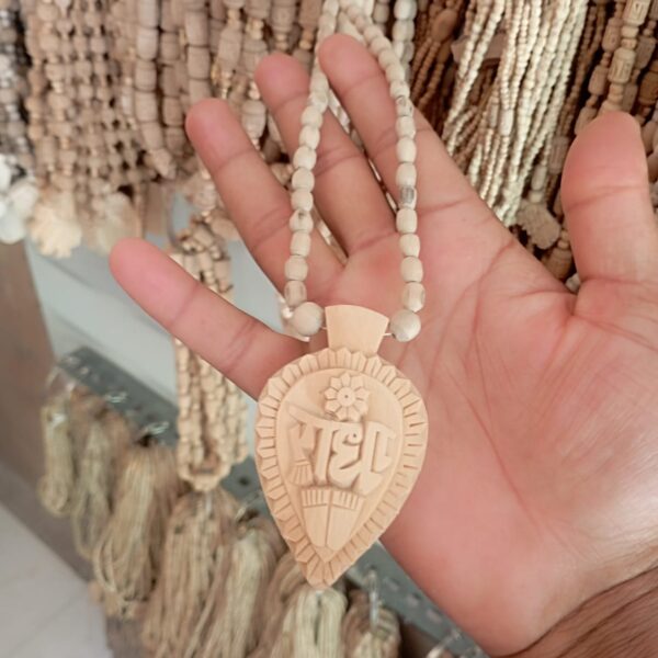 Radha Naam Handmade Design Tulsi Mala – 1 Round – Rs 299