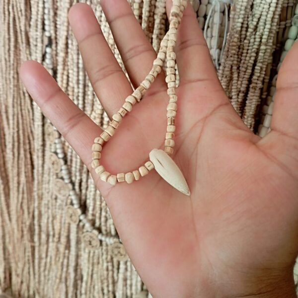 Sankha Locket Design Mala – 1 Round