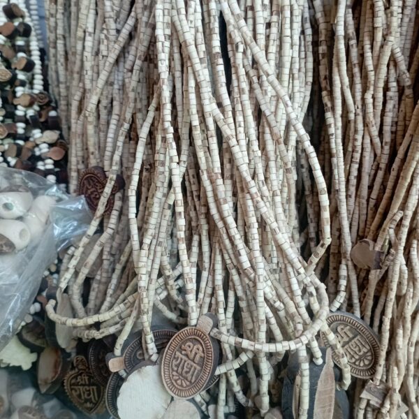 Shree Radha Locket Design Tulsi Mala – 1 Round