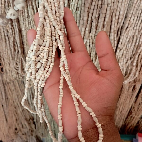 Mridanga and China Dana Design Tulsi Mala (34 Inch) – 2 Round