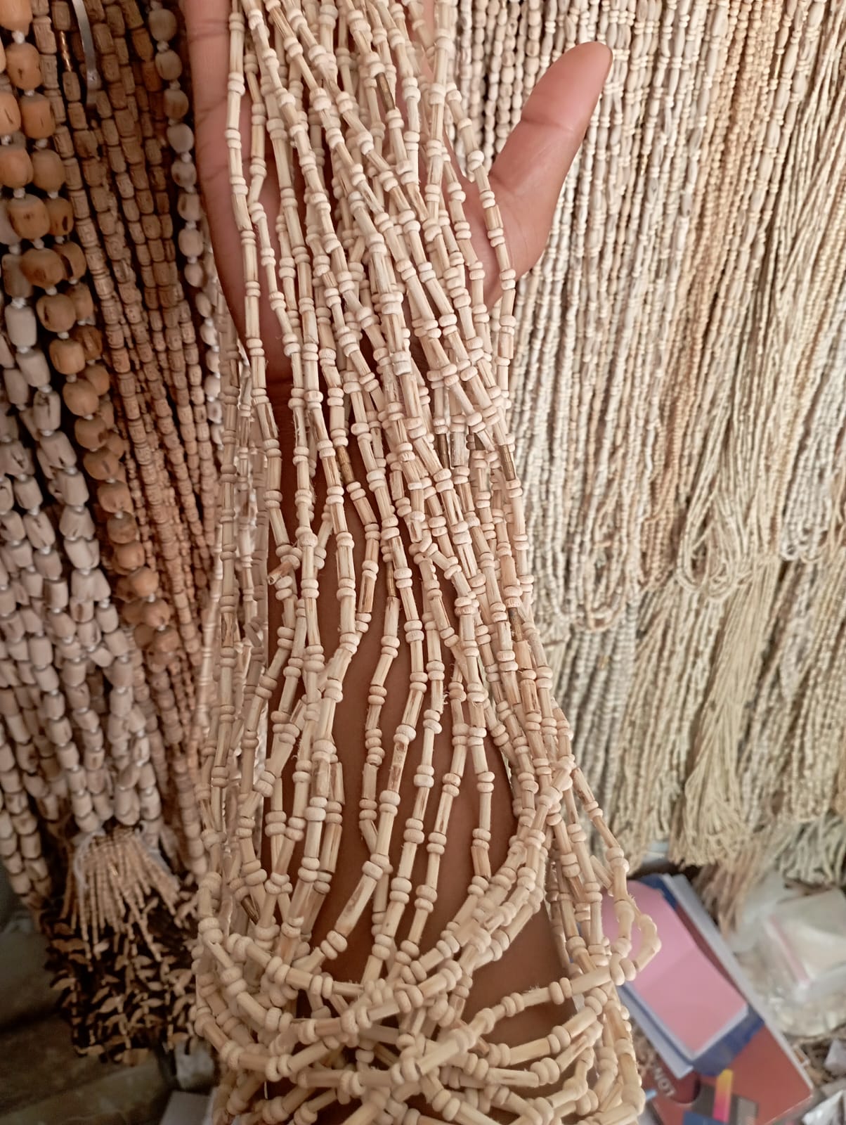 Tulsi + China Design Tulsi Mala - 3 Round